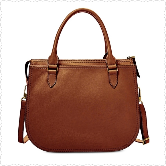 FOSSIL  Ryder Leather Medium Satchel - Picture 6 of 8